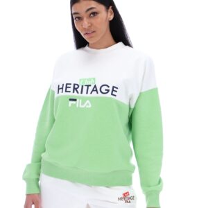 Marlowe Colour Block Oversized Crew Sweatshirt - 3XL