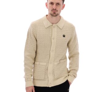 Maso Waffle Knit Cardigan - XL