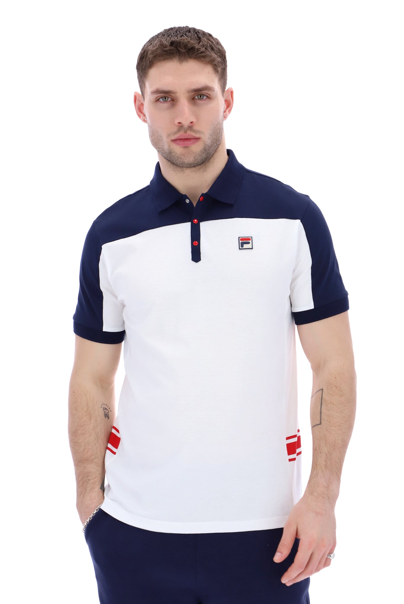 Mivvi Panelled Polo - L