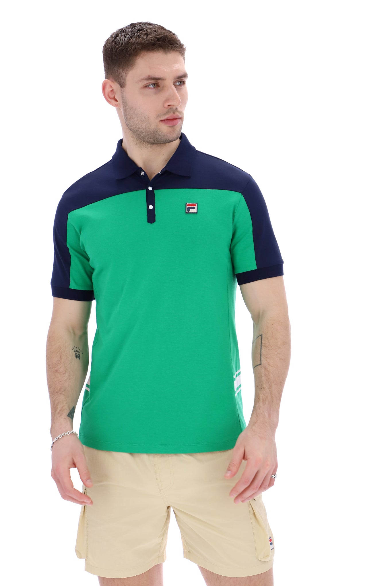 Mivvi Panelled Polo - M