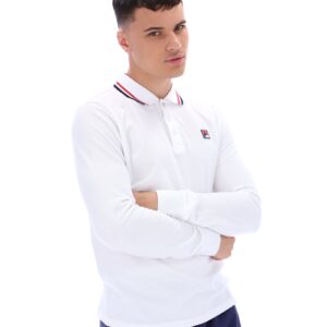 Monte Tipped Collar L/S Polo – 3XL