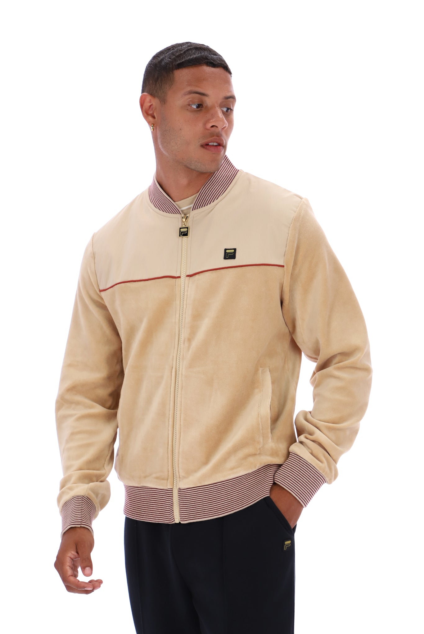 Maffei Velour Track Top - XL