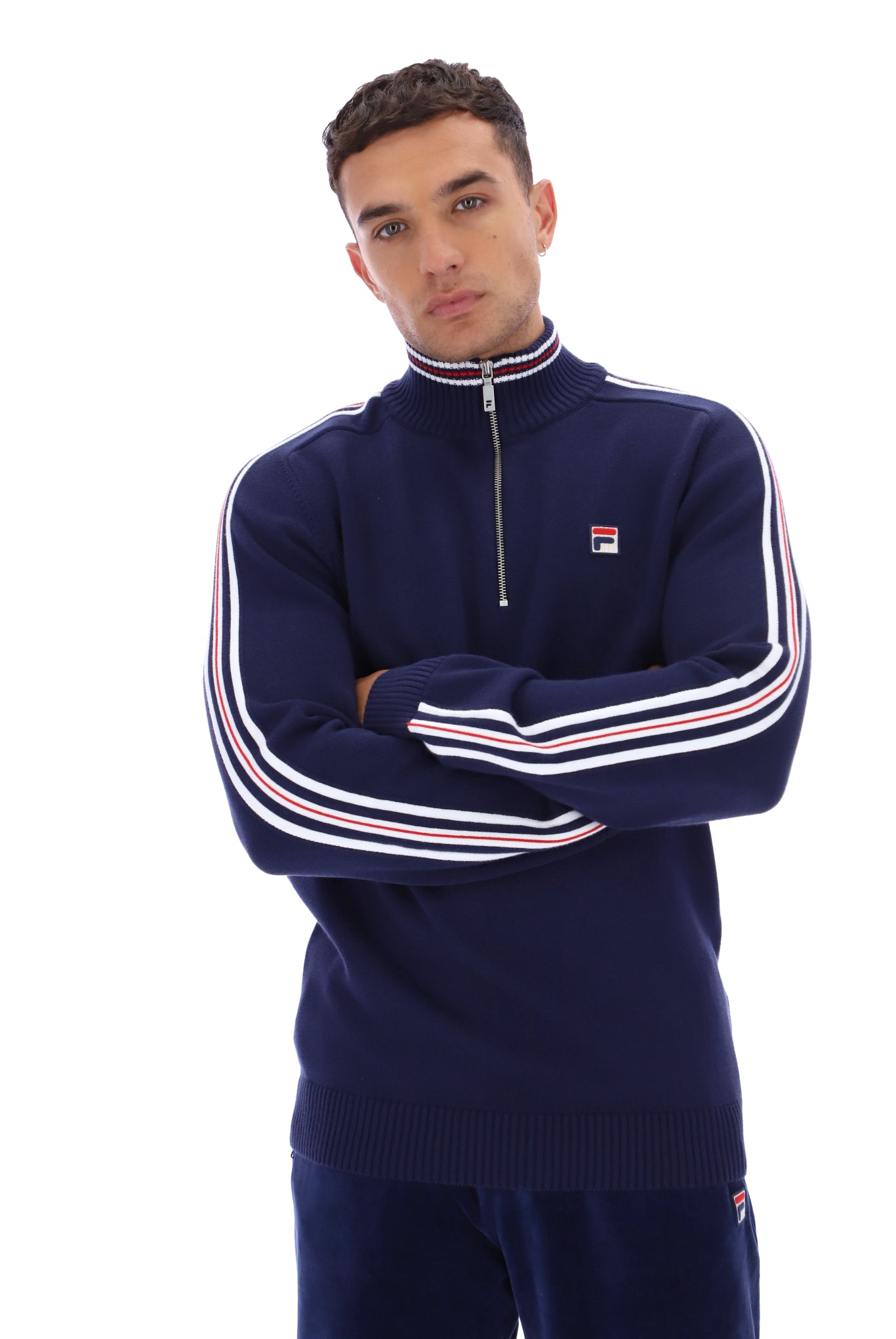 Nathaniel Funnel Neck Sweatshirt - M