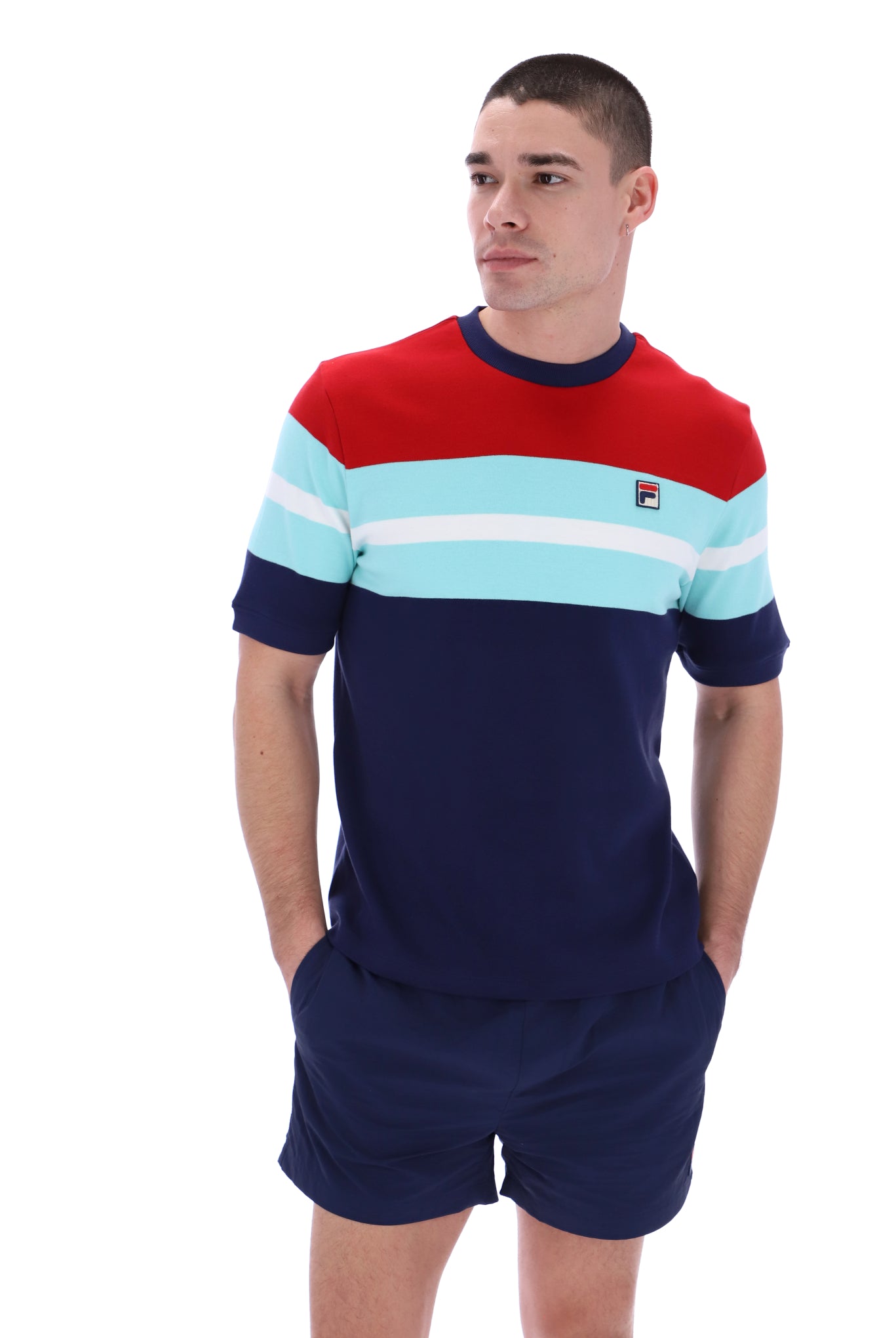 Pedro Colour Blocked T-Shirt - L