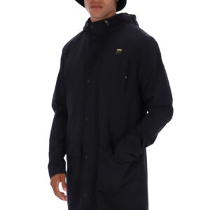 Pezza Parka Nylon Longline Jacket With Fleece Lining – 3XL