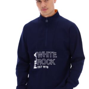Piton Embossed 1/4 Zip Top – XL