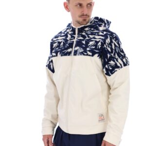 Qway Fabric Mix Fleece Jacket - 3XL