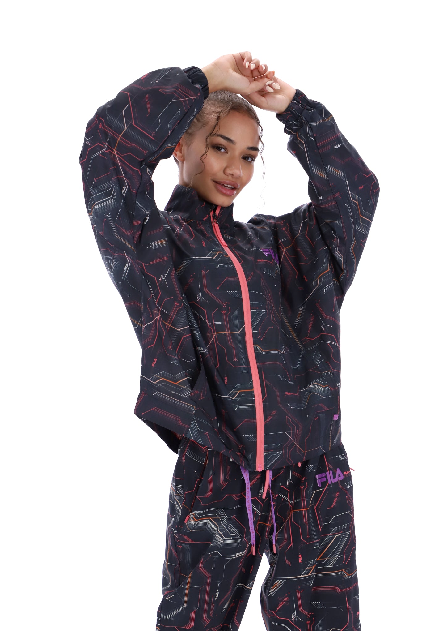 Rachel Aop Jacket - M