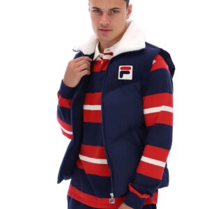 Rossy Corduroy Mix Puffer Gilet – 4XL