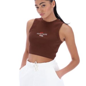 Rya Ribbed Crop Top - L