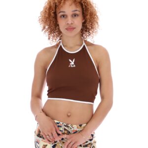 PLAYBOY x FILA Halter Neck Top – XL