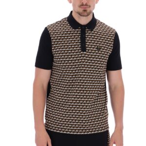 Saro Geo Pattern Polo – S