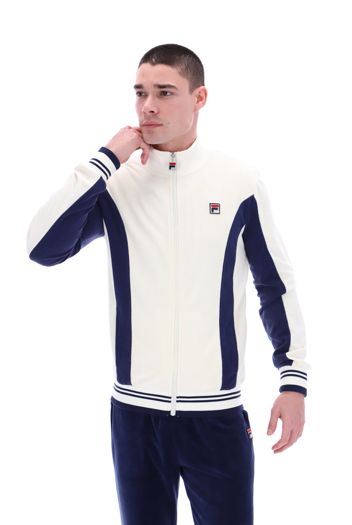 Saul Terry Towelling Track Top - XS