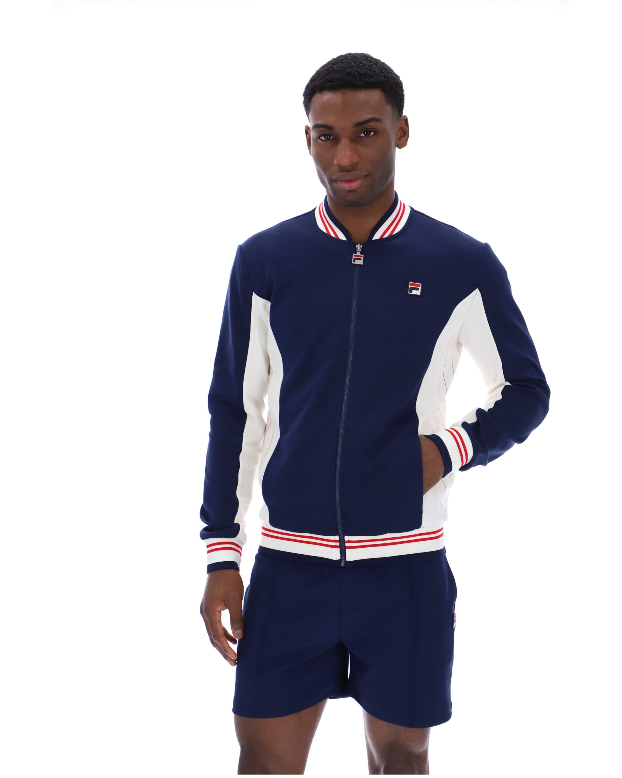 Peacoat Settanta Baseball Track Top - S