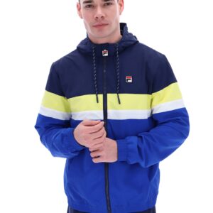 Shaan Colour Block Zip Up Jacket – XL