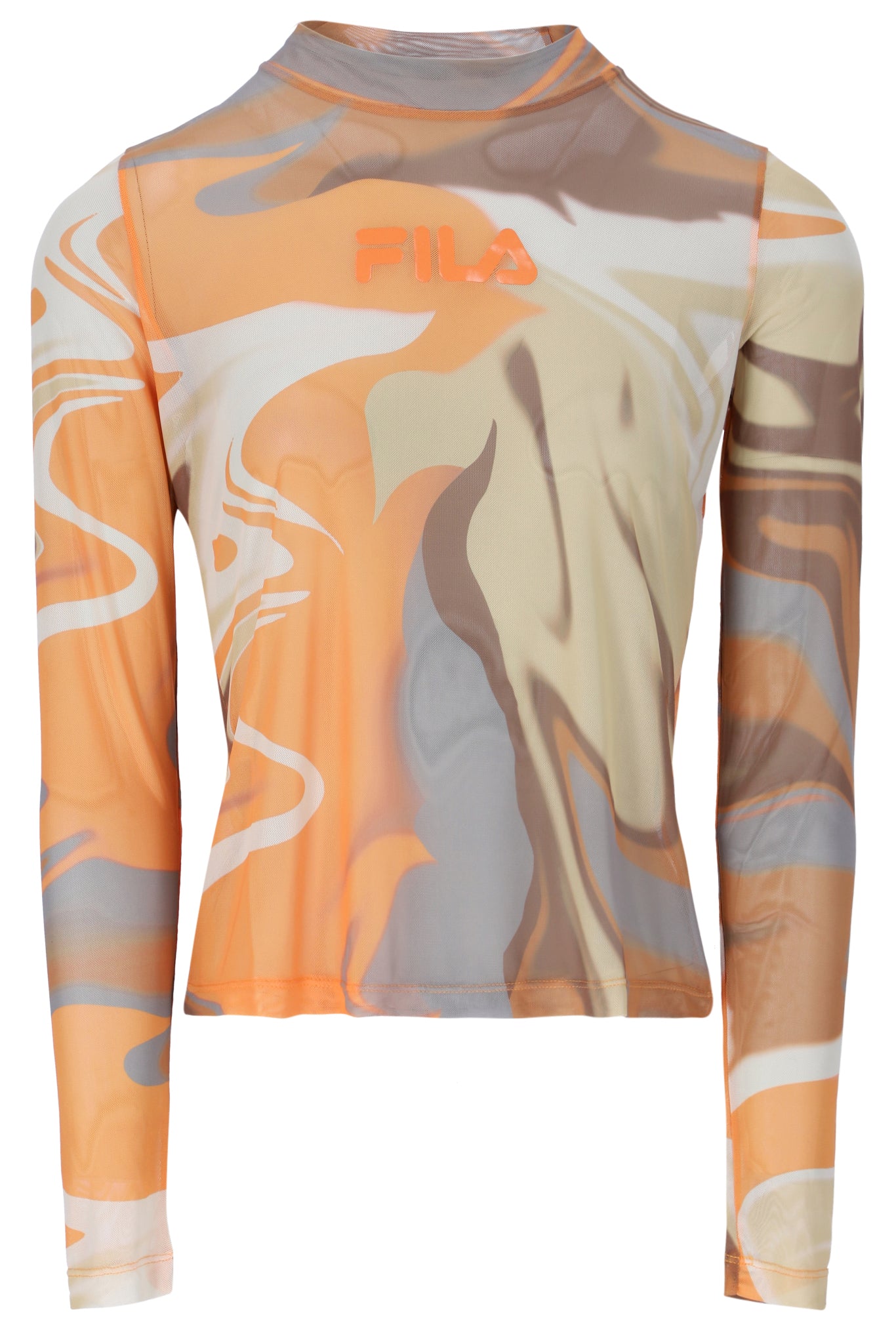 Sue L/S High Neck Top - L