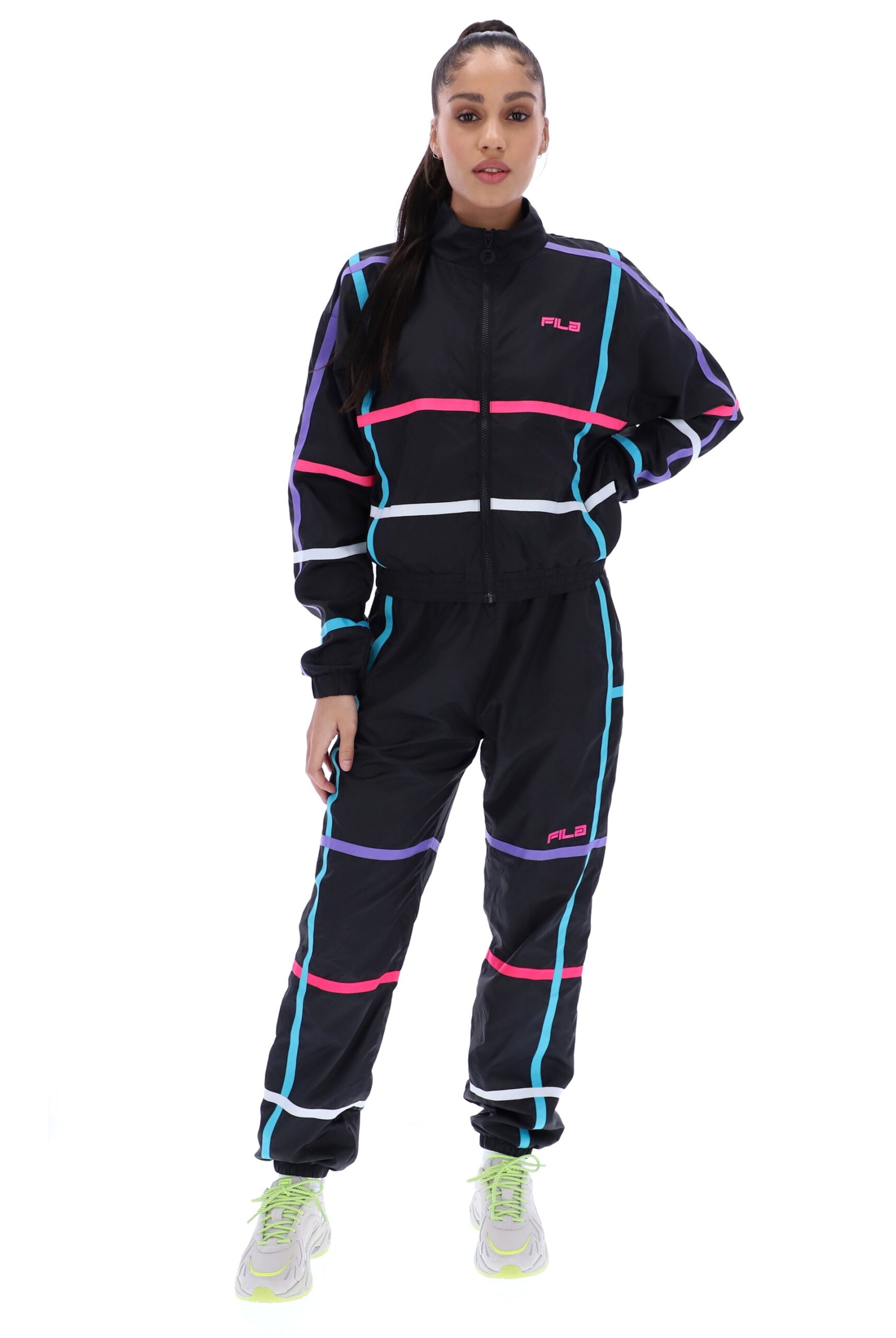 Sydney Grid Track Top - 3XL