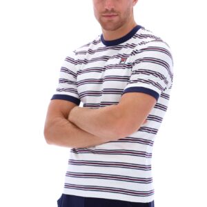 Santiago Ringer Tee With Heritage Stripe – XXL
