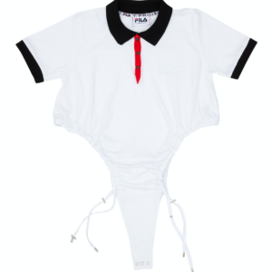 Y/PROJECT x FILA Ruched Body Polo – S