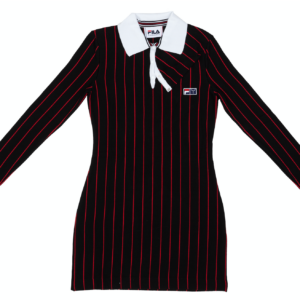 Y/PROJECT x FILA Striped Polo Dress – M