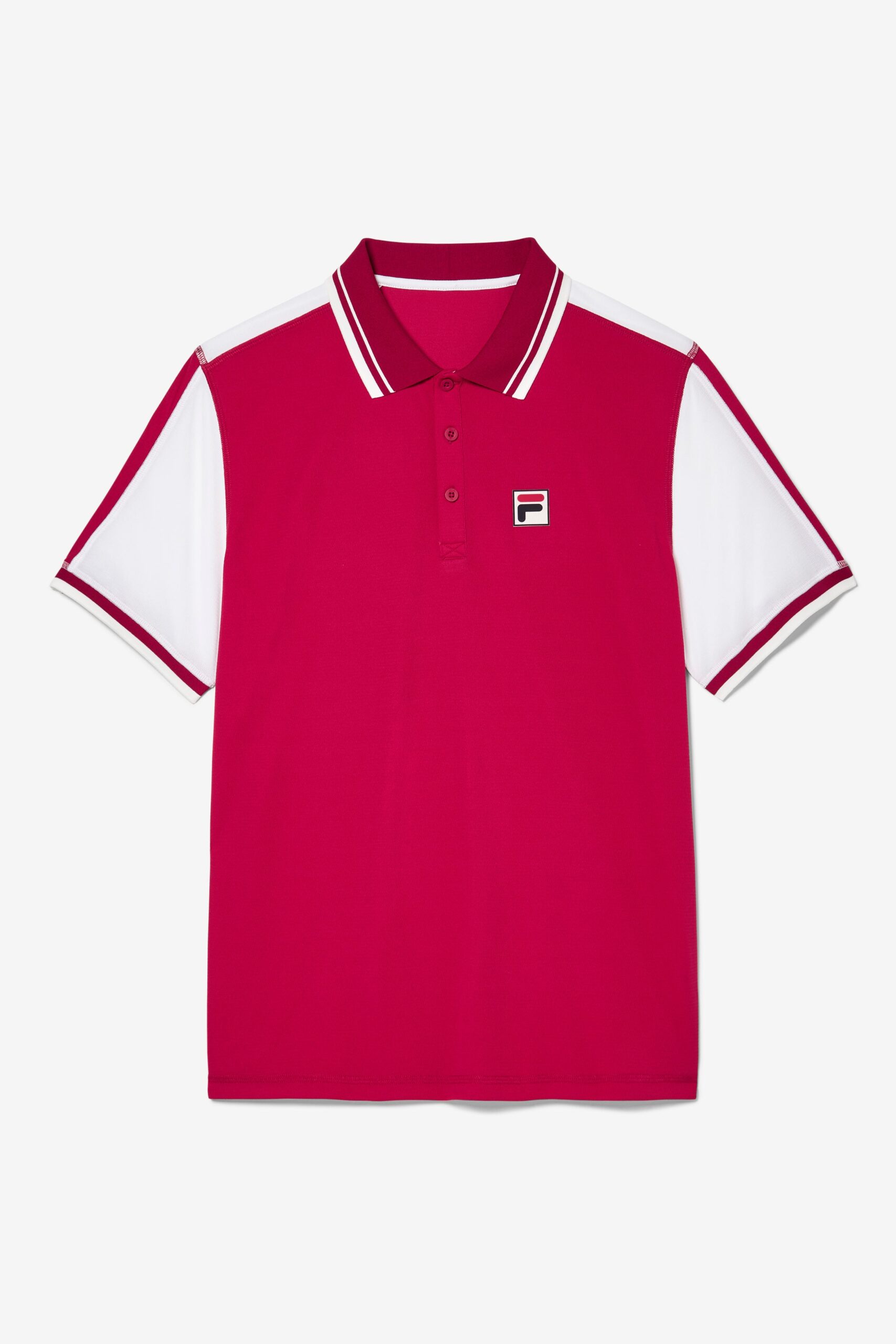 Persian Red Pro Tennis Polo - UK L