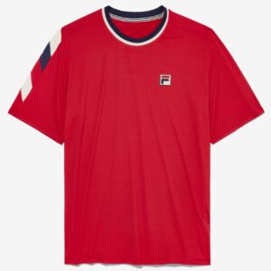 Red Pro Tennis Heritage T-Shirt – UK XL