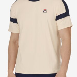 Ecru Pro Tennis Heritage Pin Stripe T-Shirt – UK XL