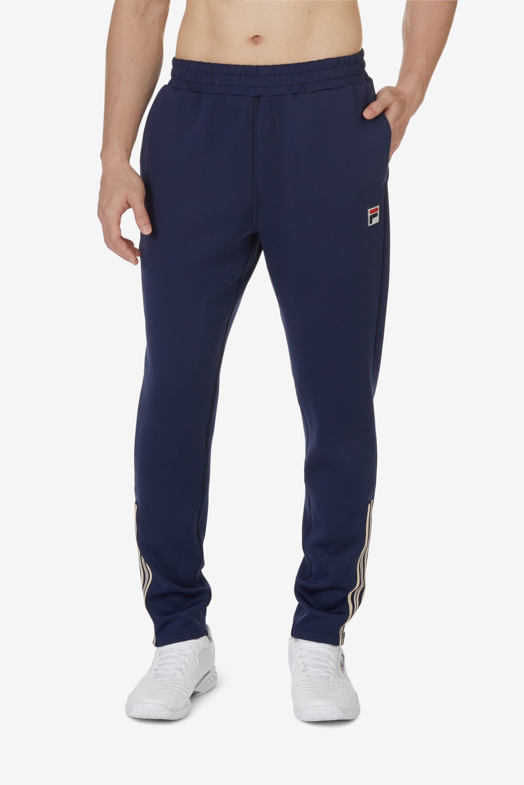 Navy Pro Tennis Heritage Track Pant - UK L