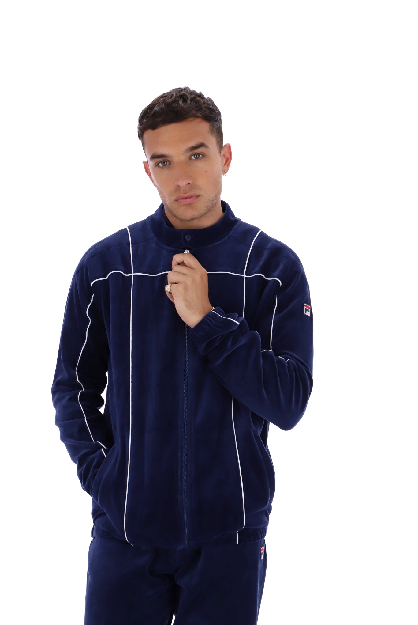 Tusk Classic Velour Track Top - L