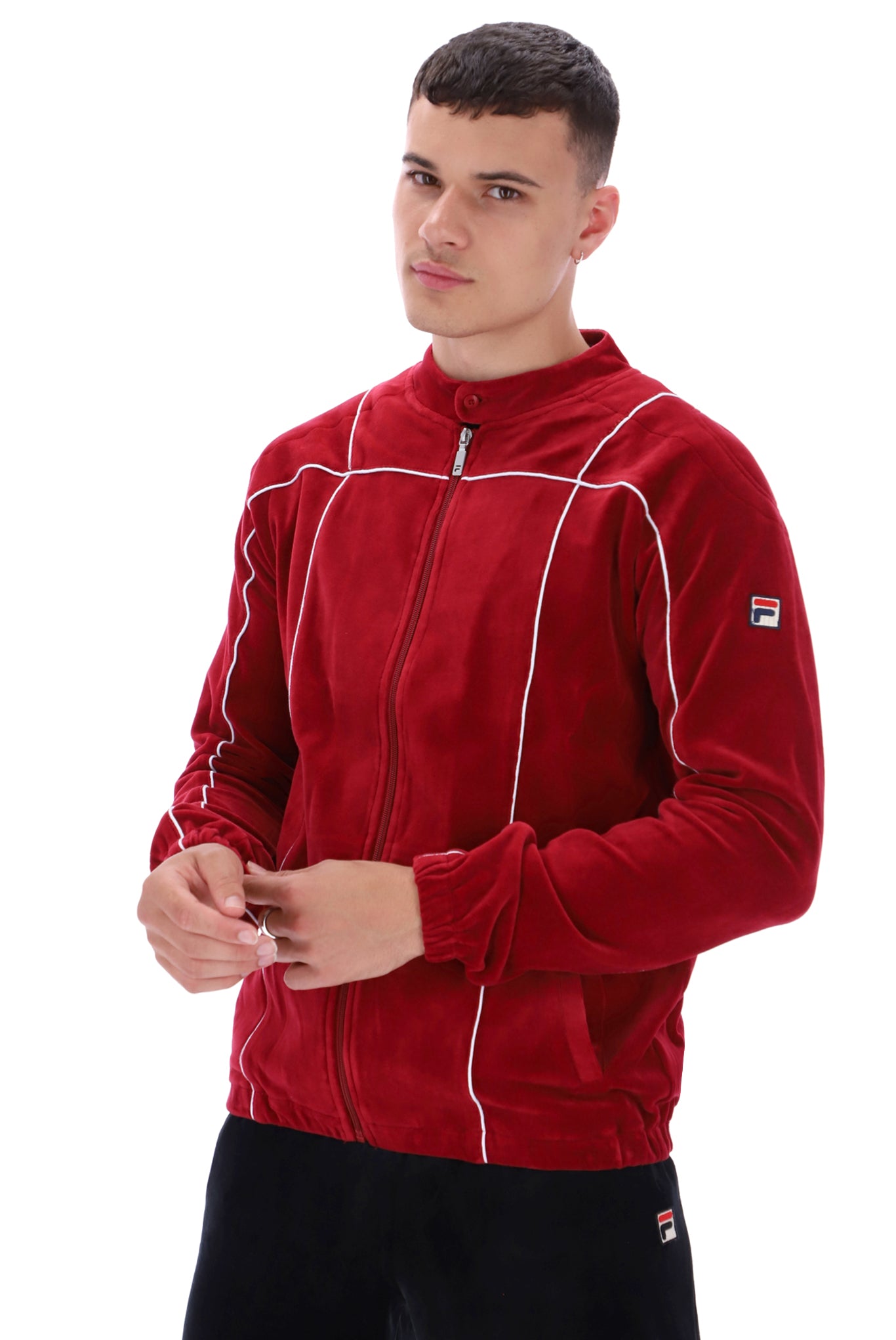 Tusk Classic Velour Track Top - L