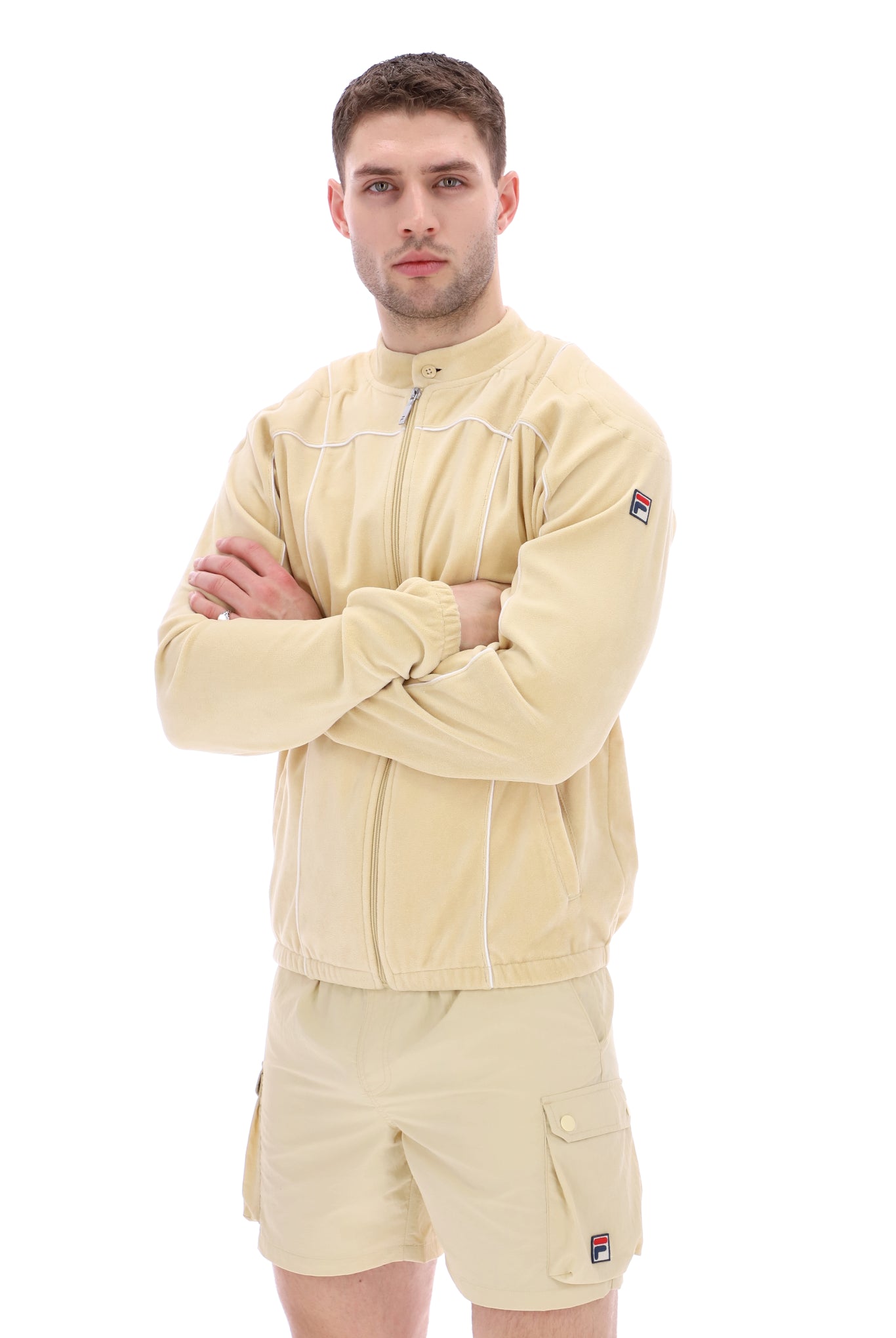 Tusk Classic Velour Track Top - L