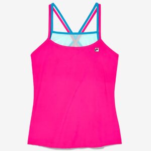 Pink Glo Tennis BNP Strappy Cami – UK 12