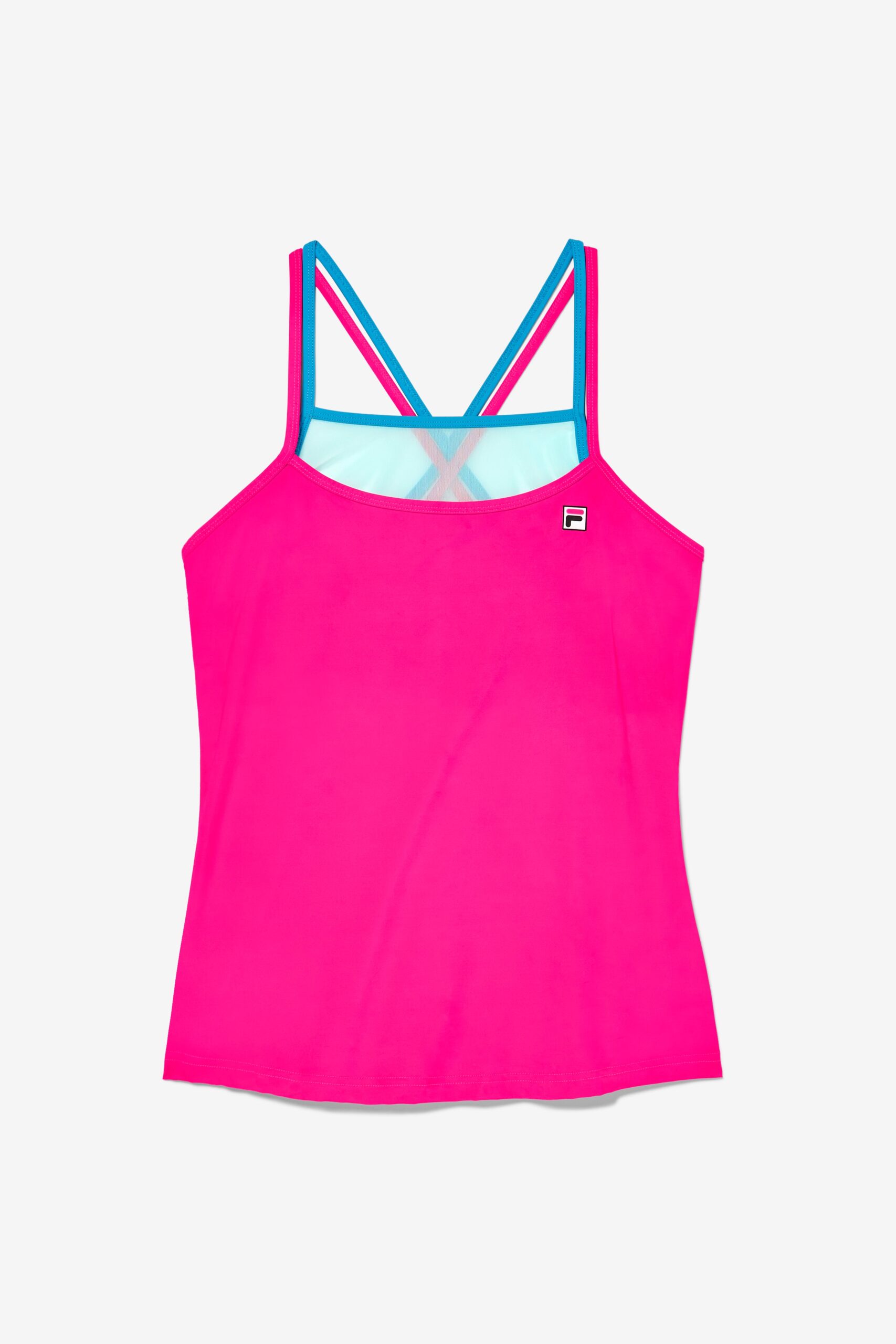 Pink Glo Tennis BNP Strappy Cami - UK 10