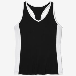 Black Pro Tennis Racerback Tank – UK 12