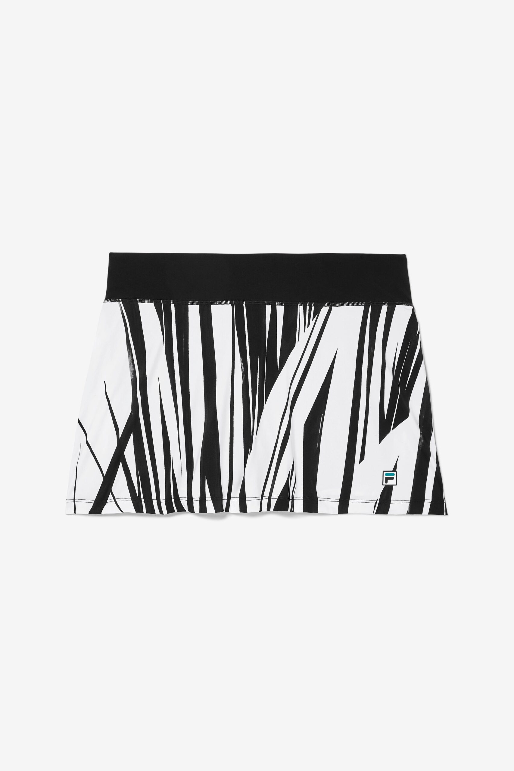 Shattered Black Pro Tennis A-Line Skort - UK 10