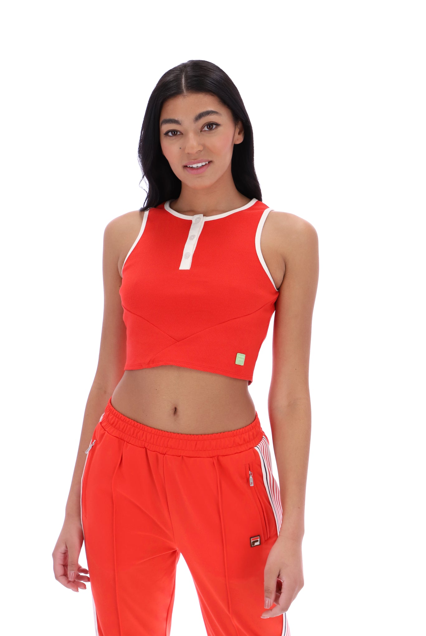 Tyla Ribbed Cropped Vest - 3XL