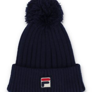 Teo Ribbed Turnup Pom Beanie – ONE