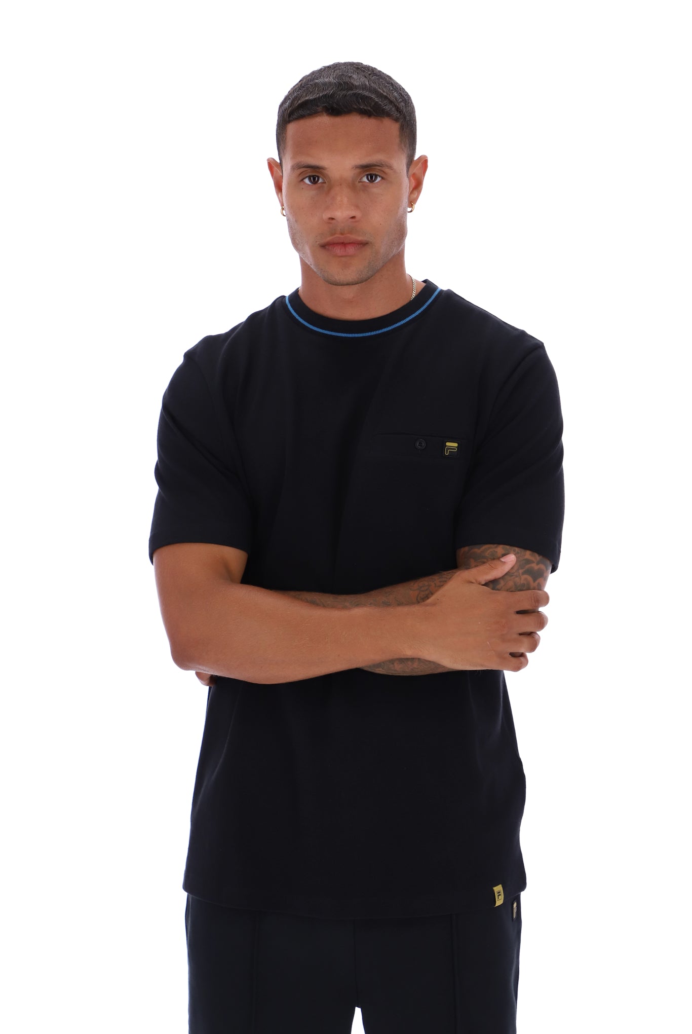 Tomba Tee With Pocket And Tipping - M