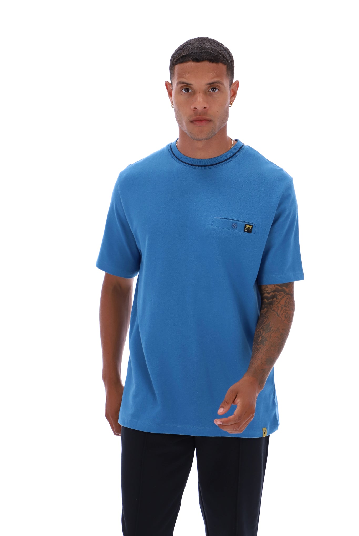 Tomba Tee With Pocket And Tipping - XL