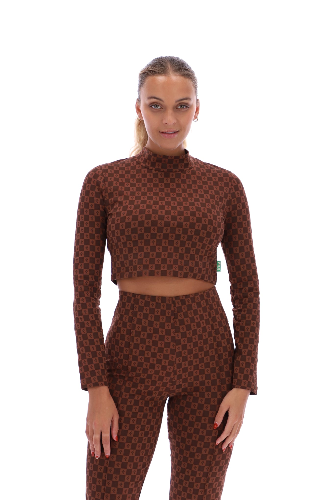 Tori Long Sleeved Crop Top - XS