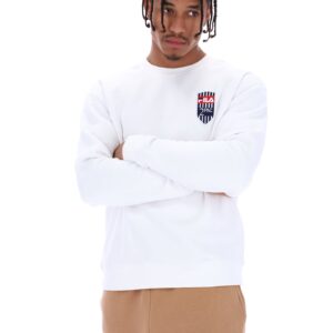 Tupac Fleece Patch Crew Jumper – XXL