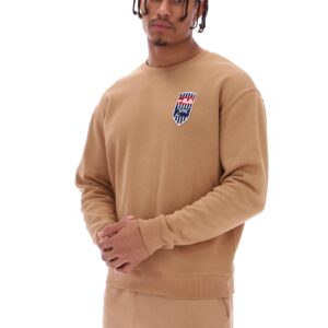 Tupac Fleece Patch Crew Jumper – XXL