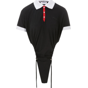 Y/PROJECT x FILA Ruched Body Polo – M