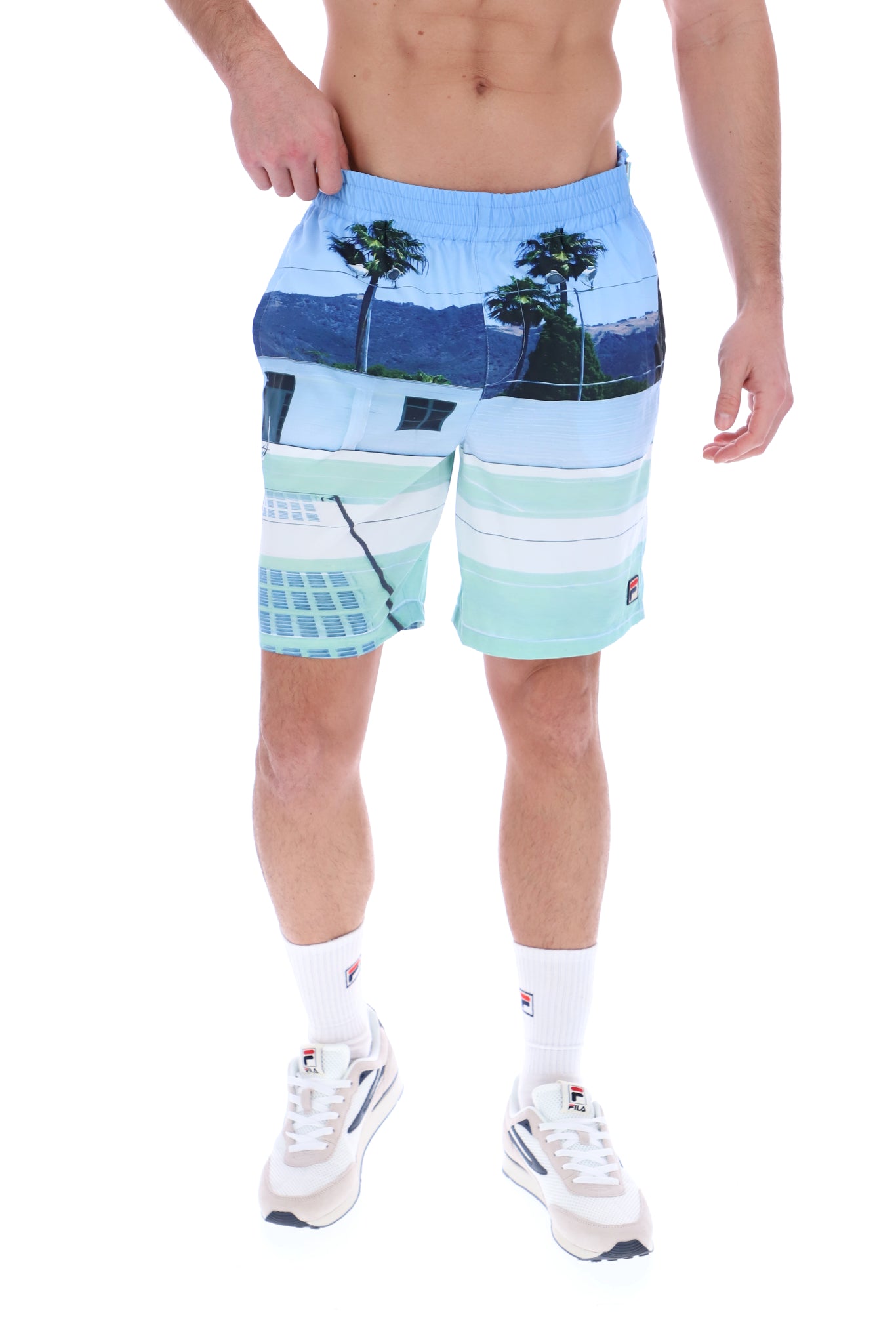 Vito Photographic Long Swim Short - XXL