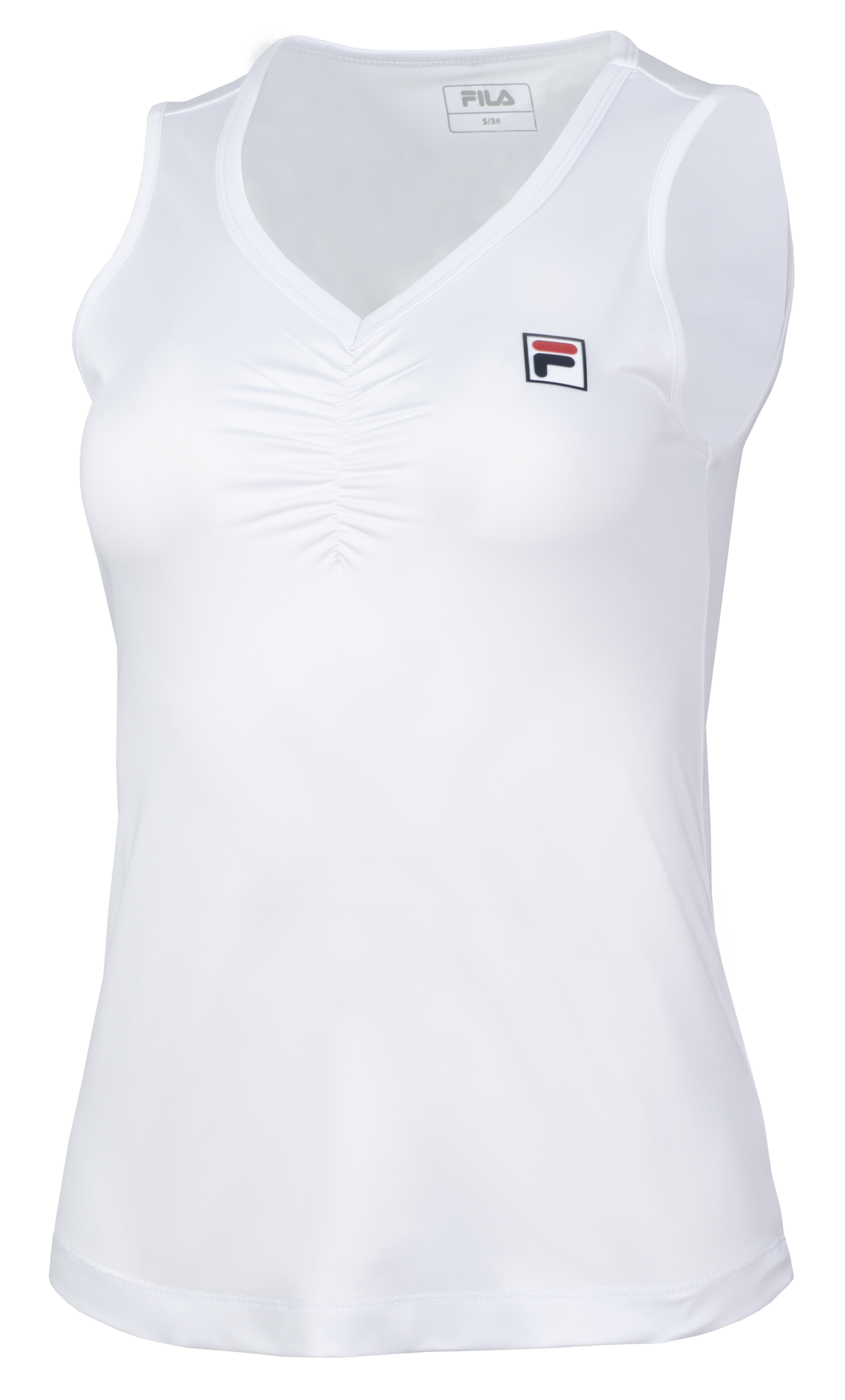 White Marleen Tennis Tank Top - XS