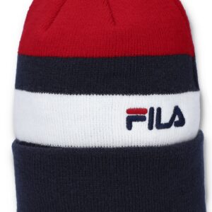 Peacoat Thames Flat Knit Turn Up Beanie – ONE