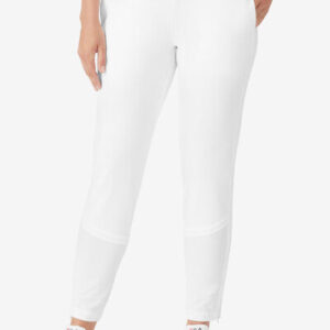 White Whiteline Pro Tennis Track Pant – UK 14