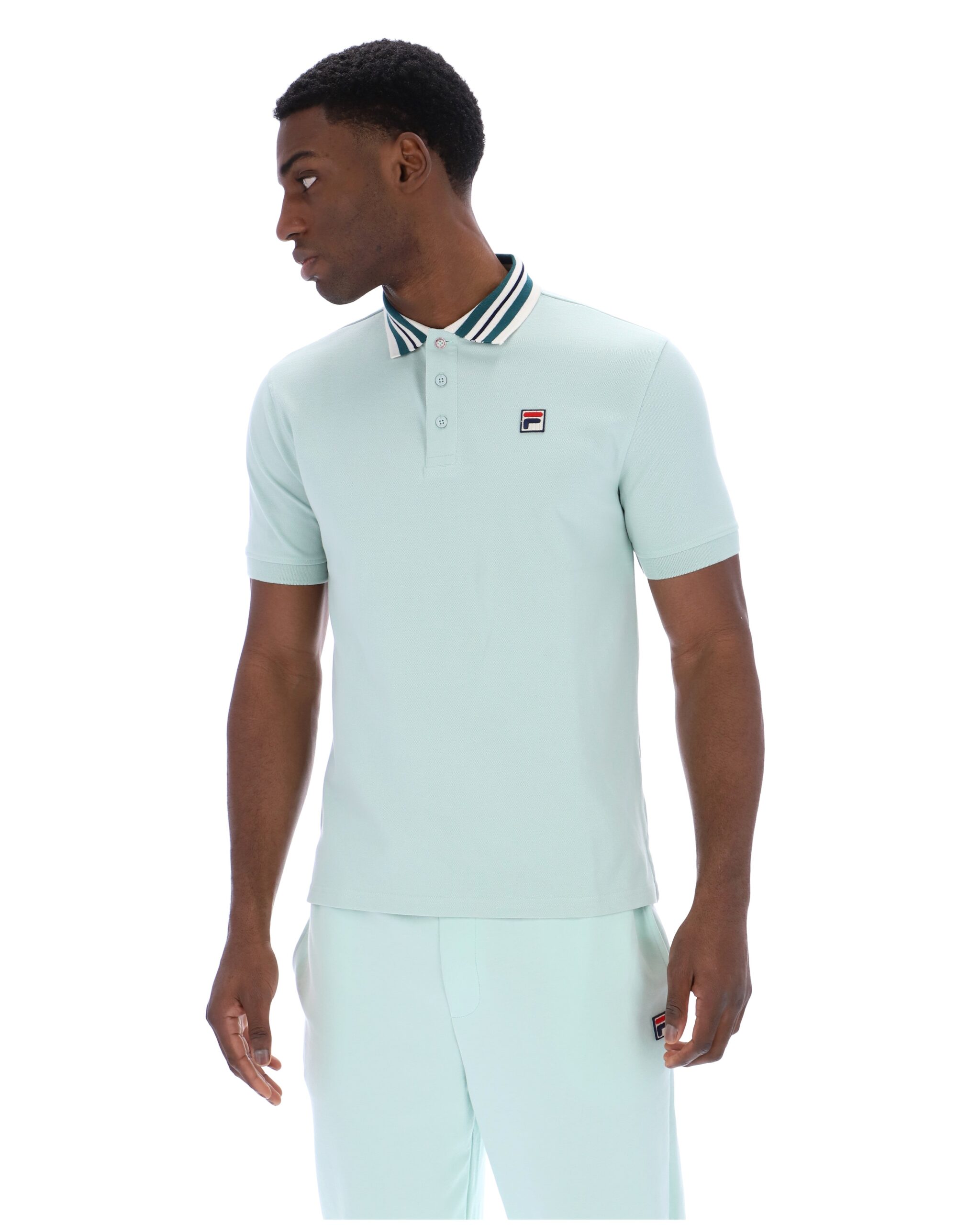 Surf Spray Achille Heritage Tape Basic Polo - L