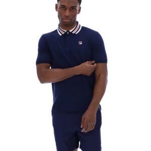 Fila Navy Achille Heritage Tape Basic Polo – 3XL