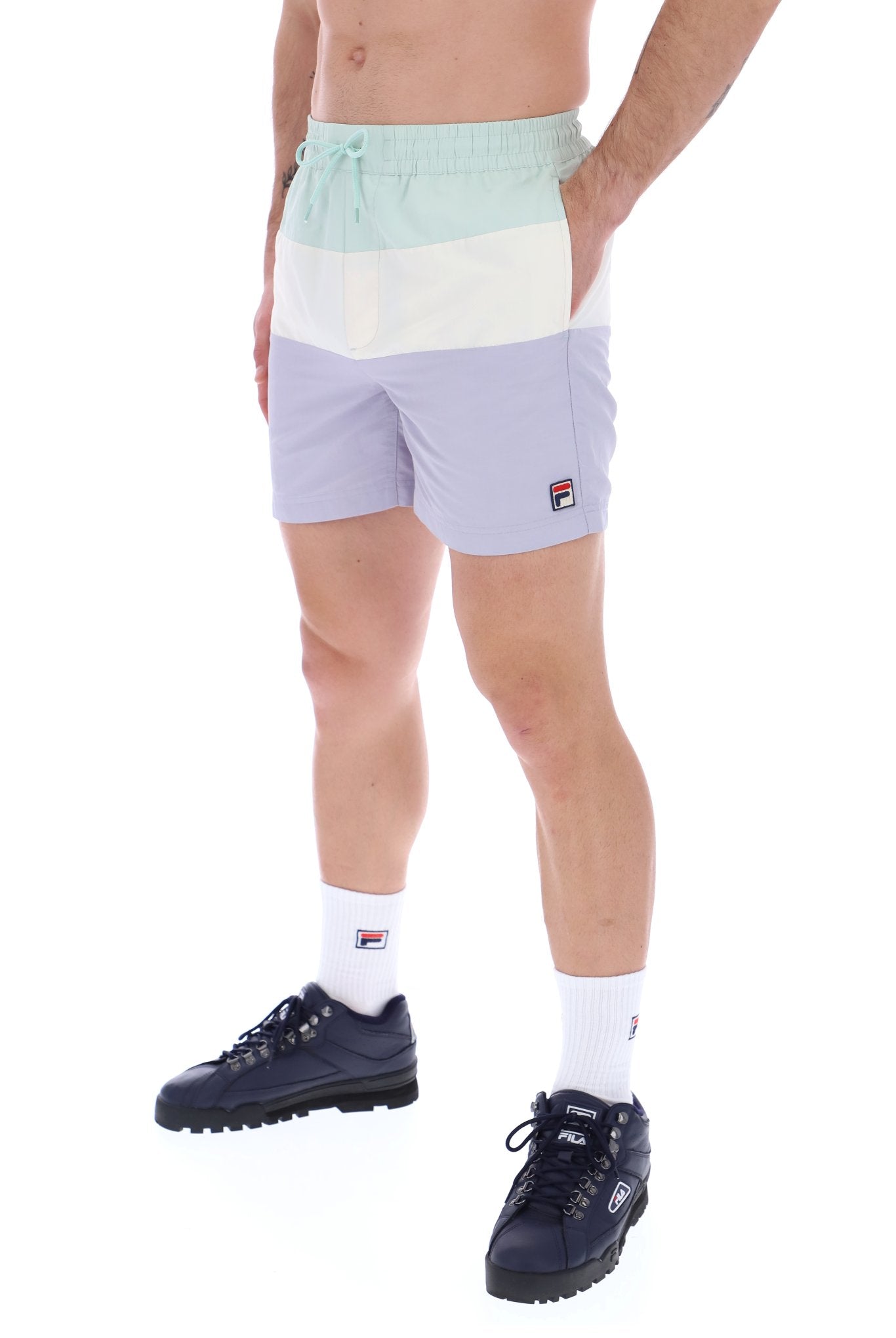 Alexi Colour Block Swim Shorts - XL